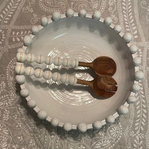 Mud Pie Raised Dotted Rim Bowl